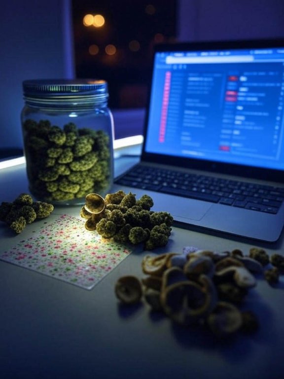 darknet drug links